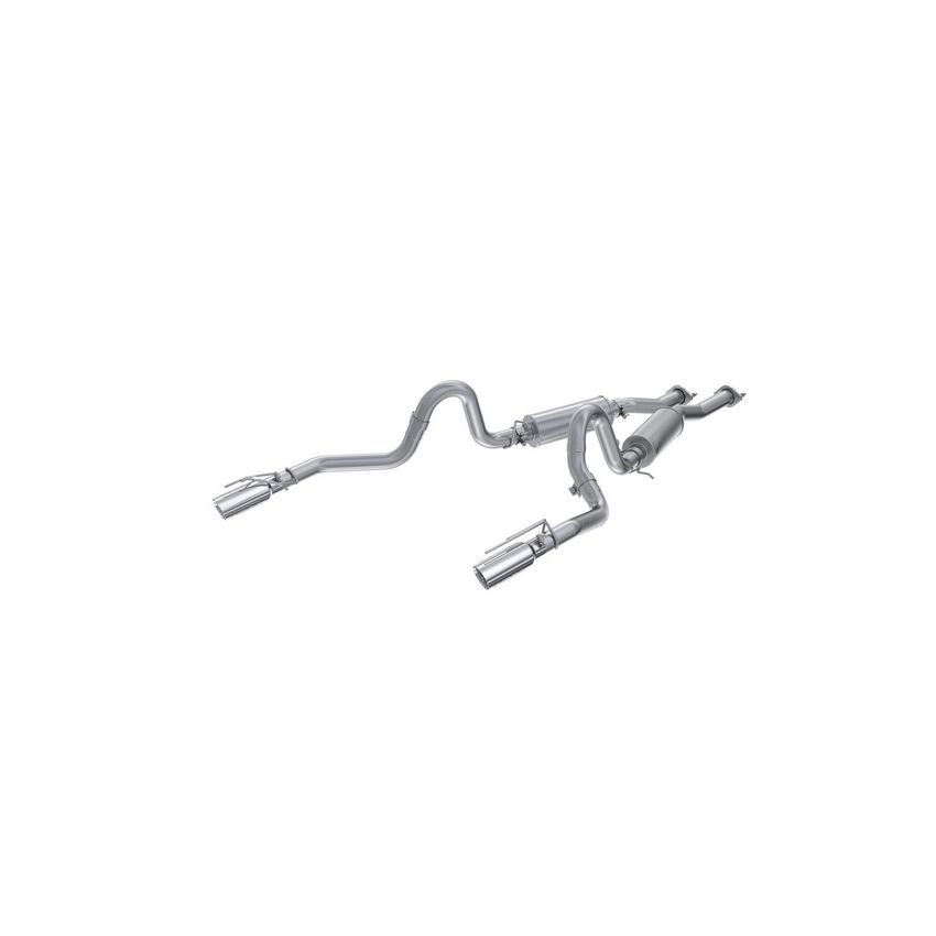 MBRP Exhaust S7221AL 2.5in. Cat-Back; Dual Rear Exit; AL