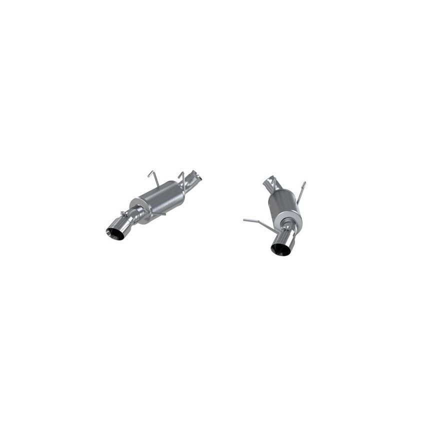 MBRP Exhaust S7225AL 3in. Axle-Back; Dual Rear Exit; Dual Mufflers; AL
