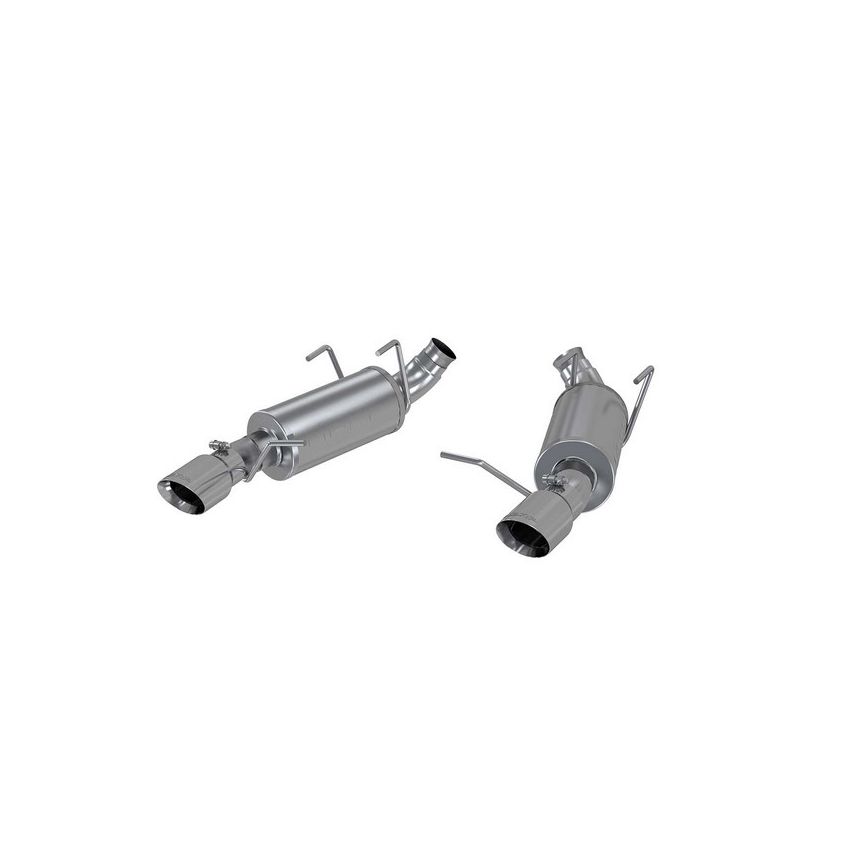 MBRP Exhaust S7227409 3in. Axle-Back; Dual Rear Exit; Dual Mufflers; T409