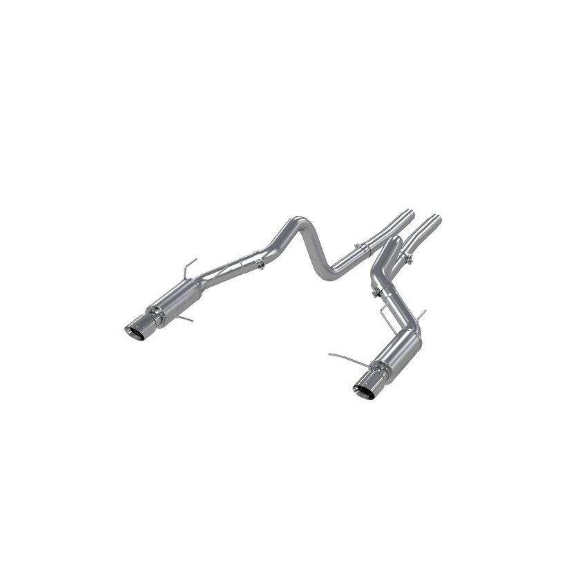 MBRP Exhaust S7264409 3in. Cat-Back; Dual Split Rear Exit; Race Version; T409