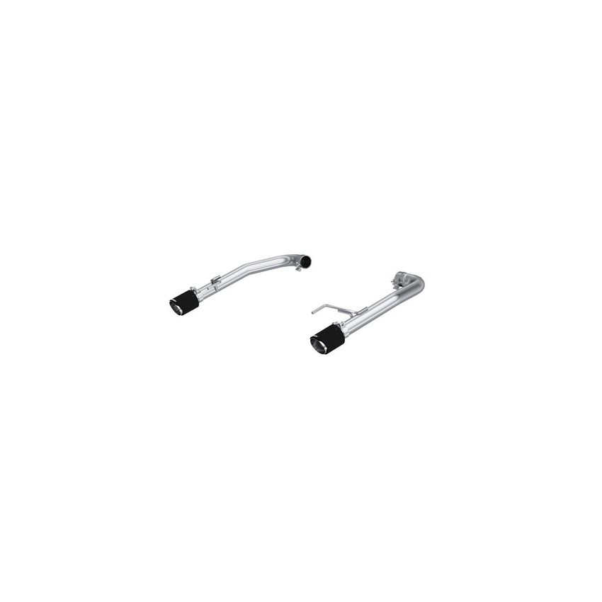 MBRP Exhaust S72763CF 2.5in. Axle-Back; Dual Rear Exit; T304; CF
