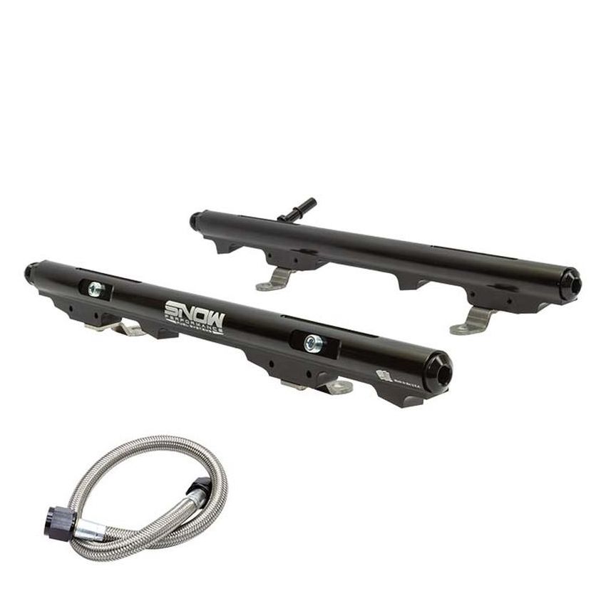 Snow Performance SNF-31603F Factory Fit Billet Fuel Rail Kit For LS1 Intake With LS1 Injectors (60mm)