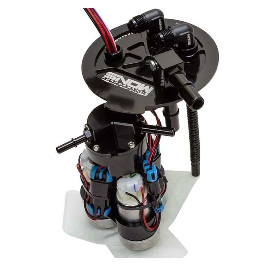 Snow Performance SNF-52501R 6th Gen Camaro Fuel Hat - Triple Pump - Race