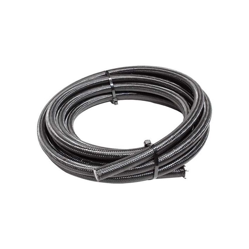 Snow Performance SNF-60115B 10AN Braided Stainless PTFE Hose - 15Ft Black