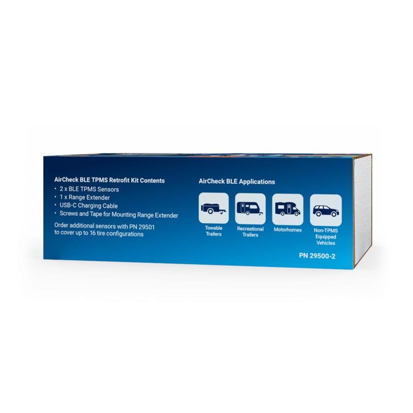 SCHRADER VALVES 29500-2 Schrader AirCheck Trailer TPMS Retrofit Kit