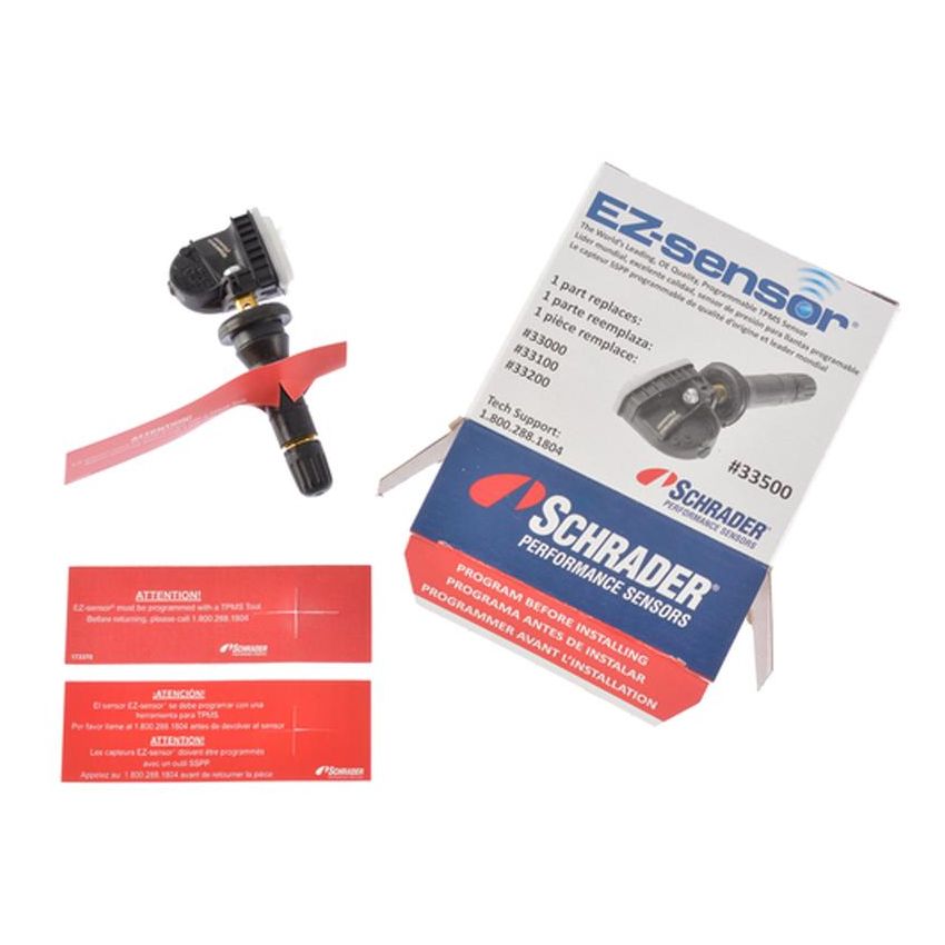 SCHRADER VALVES 33500-50 Programmable EZ-sensor - Snap-In - 50 Pk