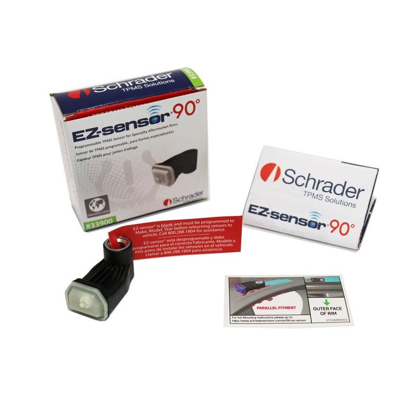 SCHRADER VALVES 33900 Schrader 90 degree EZ-sensor - Programmable TPMS Sensor (Sensor Body Only)