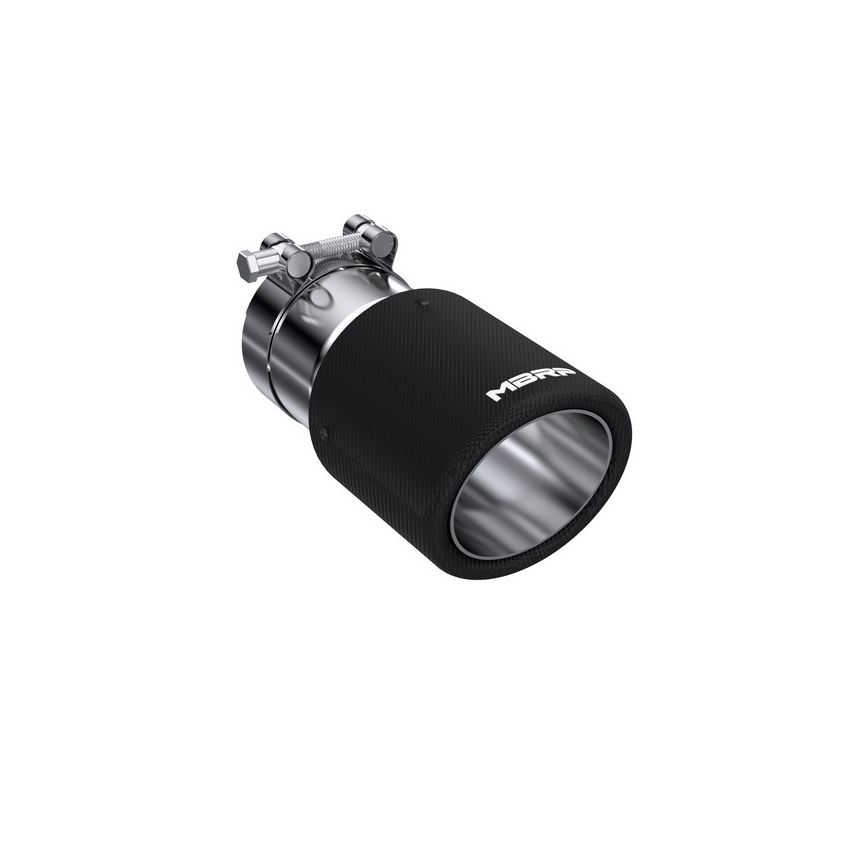 MBRP Exhaust T5122CF Tip 4in.OD; 3in. inlet; 7.7in. Length; T304