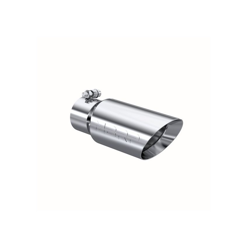 MBRP Exhaust T5156 3in. Inlet Dual Wall Angled Tail Pipe Tip