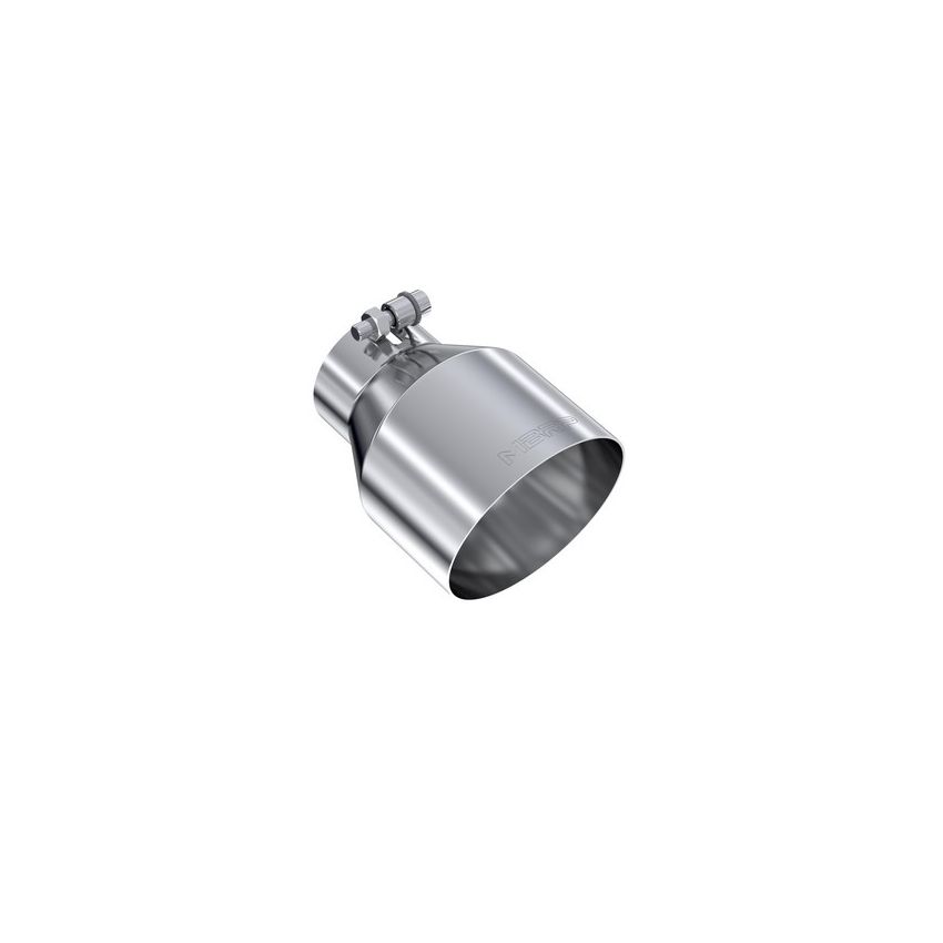 MBRP Exhaust T5184 Tip; 5in. OD Out; 3in. ID; Single Wall; T304