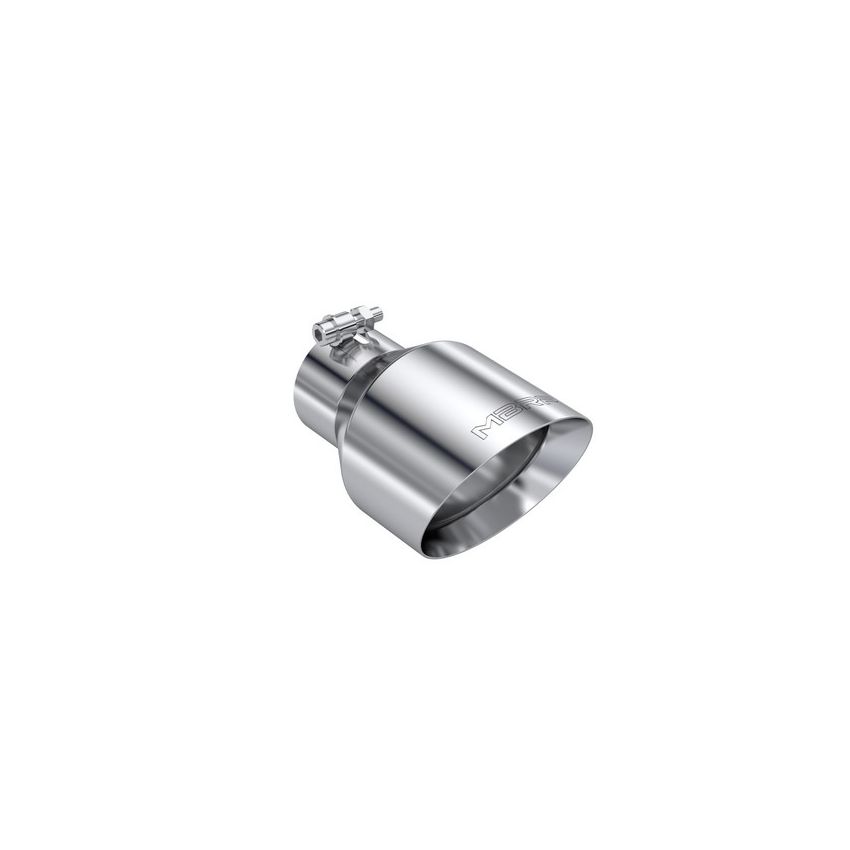 MBRP Exhaust T5187 Tip; 5in. OD Out; 3in. ID; 8in Length; Dual Wall; T304