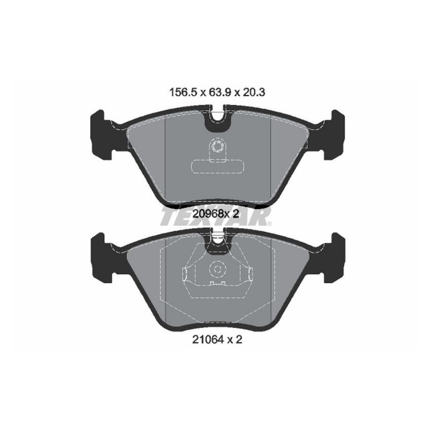 TEXTAR 2096801 Brake Pad Set