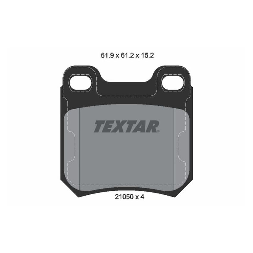 TEXTAR 2105002 Brake Pad Set