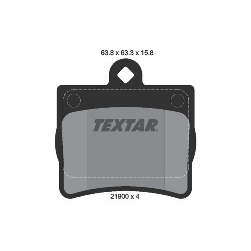 TEXTAR 2190003 Brake Pad Set