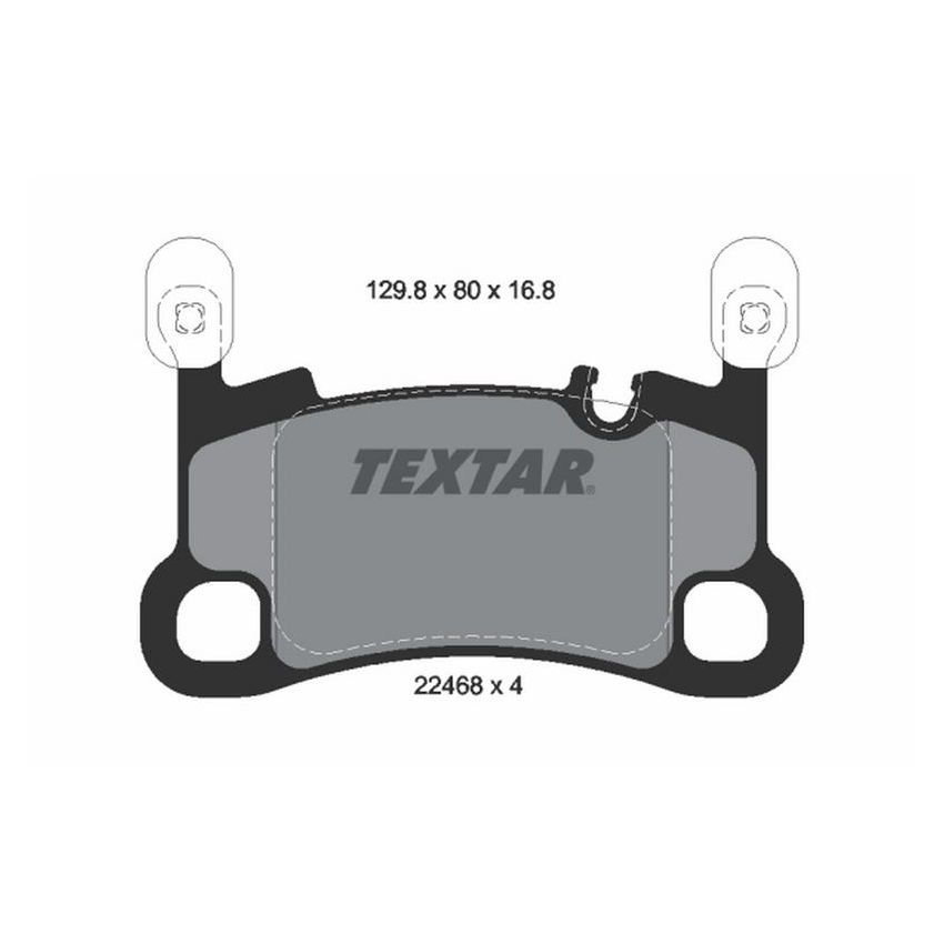 TEXTAR 2246801 Brake Pad Set