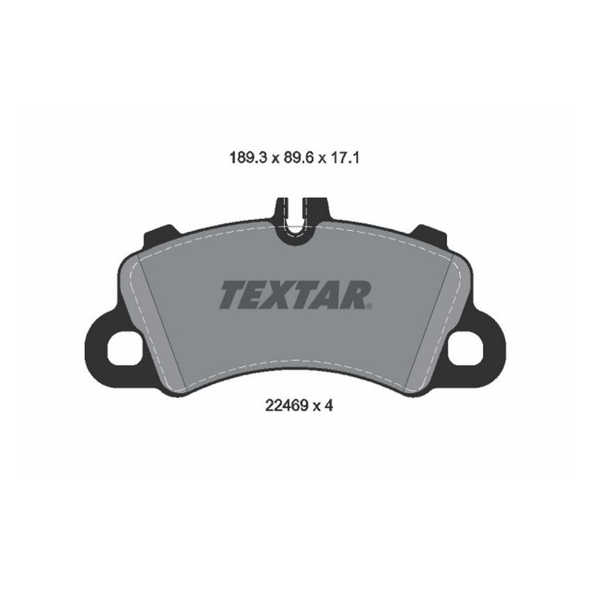 TEXTAR 2246901 Brake Pad Set
