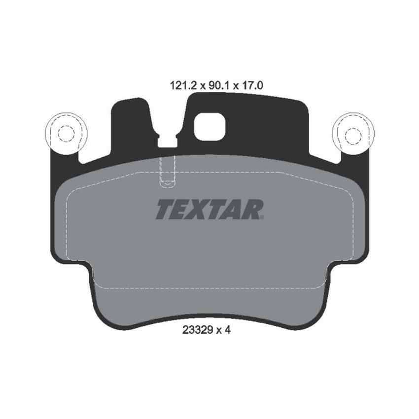 TEXTAR 2332902 Brake Pad Set