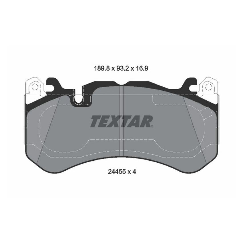TEXTAR 2445505 Brake Pad Set