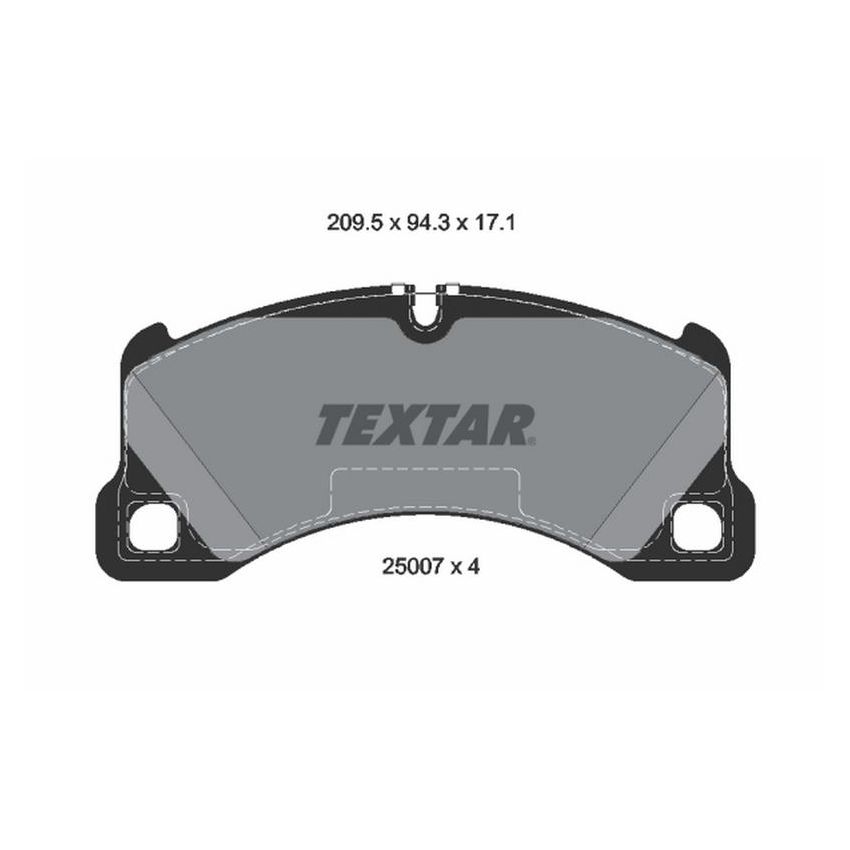 TEXTAR 2500703 Brake Pad Set