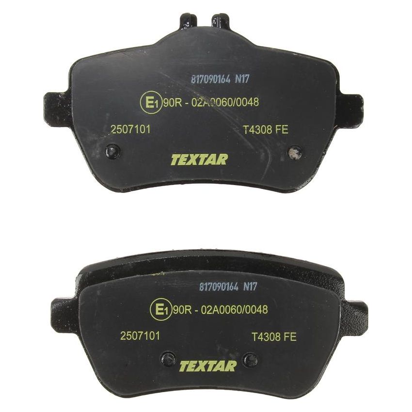 TEXTAR 2507101 Brake Pad Set