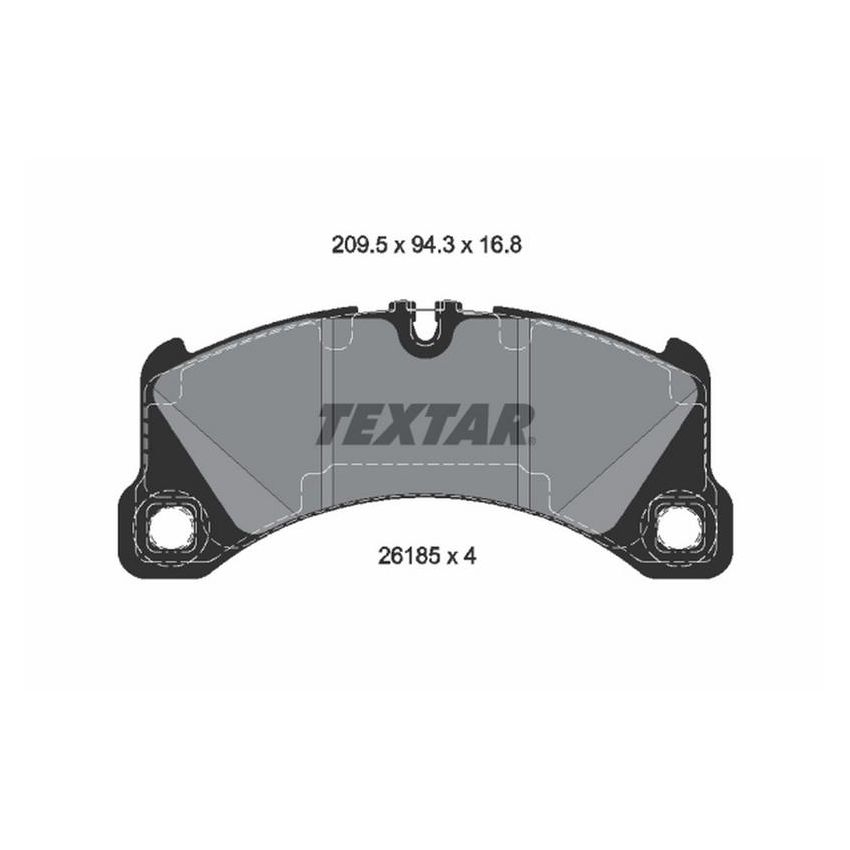 TEXTAR 2618501 Brake Pad Set