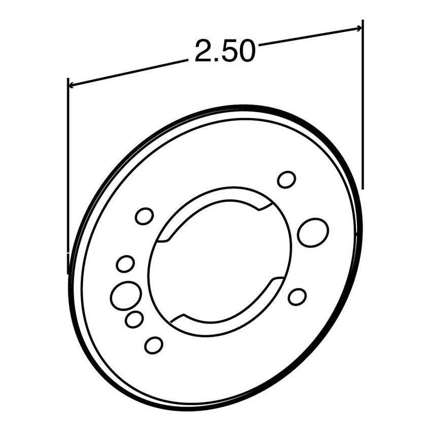 TRUCK-LITE 10720 10 Series, 2.5
