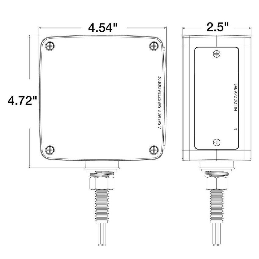 TRUCK-LITE 2752 Signal-Stat, LED, 4.5