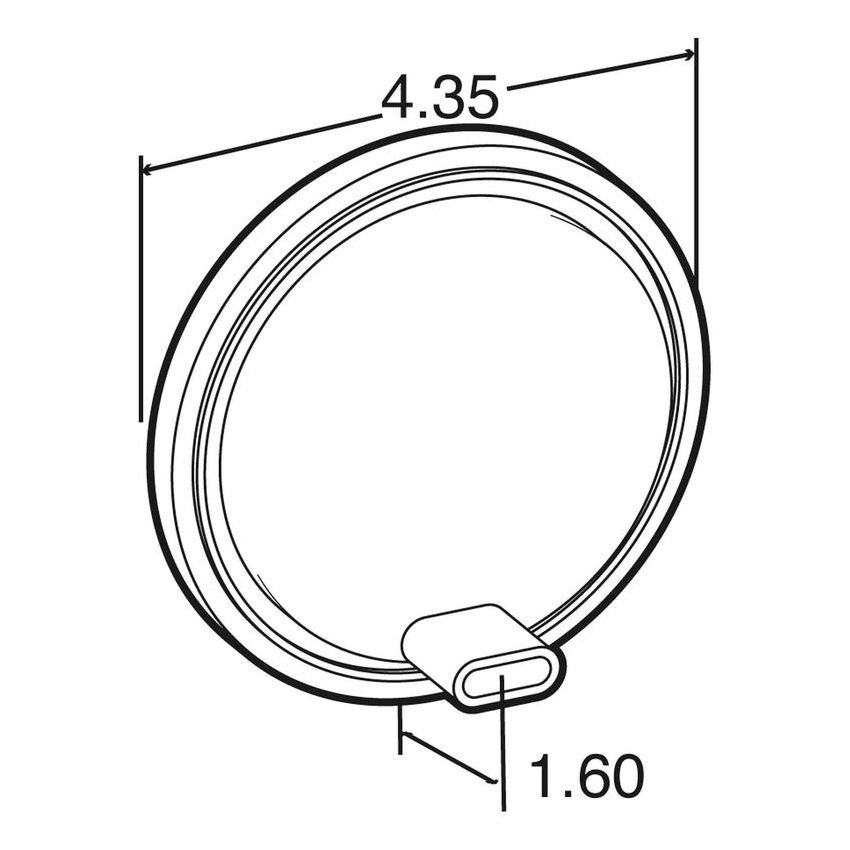 TRUCK-LITE 44203Y Super 44, LED, 4
