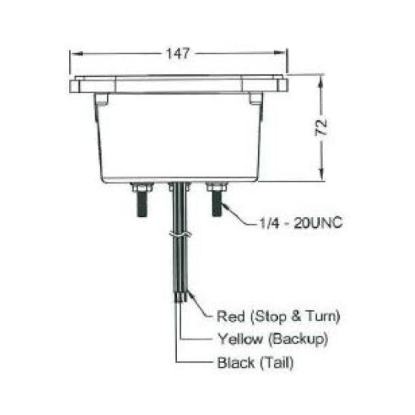 TRUCK-LITE 5070 Signal-Stat, LED, 5