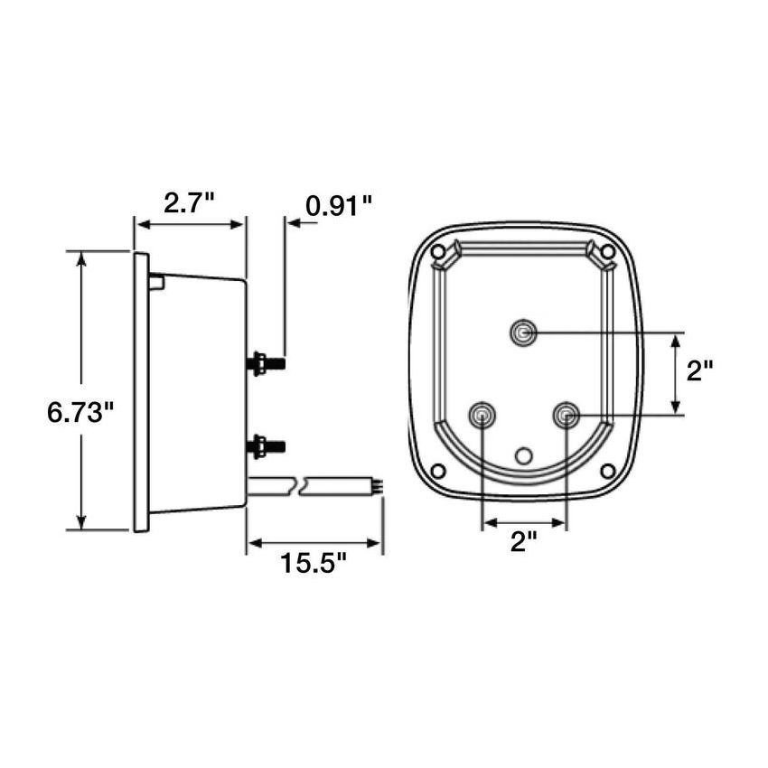 TRUCK-LITE 5073 Signal-Stat, LED, 5