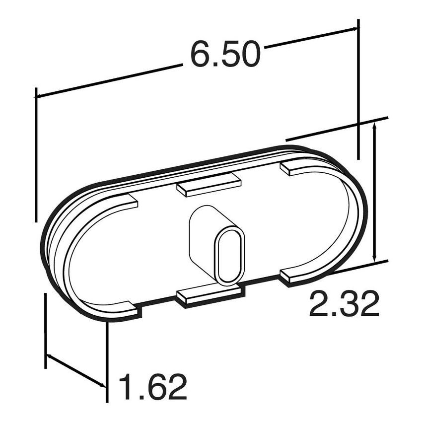 TRUCK-LITE 60061R 60 Series, LED, 2