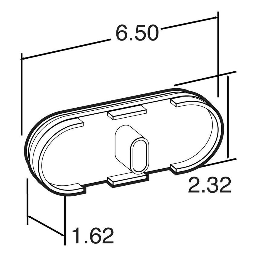 TRUCK-LITE 60290Y 60 Series, LED, 2