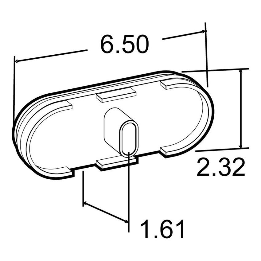 TRUCK-LITE 60360Y Super 60, LED, 2
