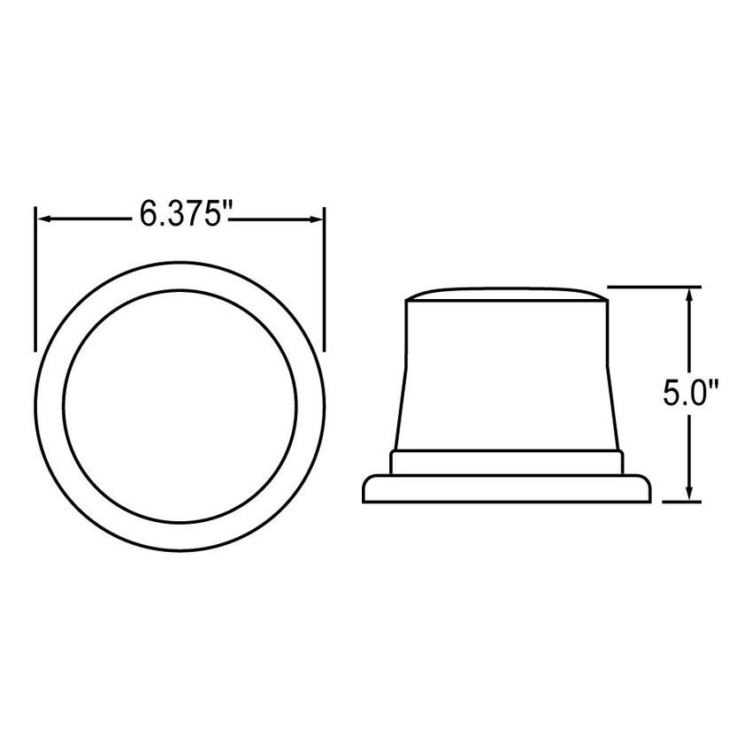 TRUCK-LITE 6600A Signal-Stat, LED, 4