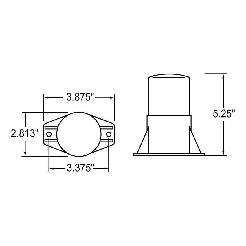 TRUCK-LITE 92560 Truck-Lite, LED, 4