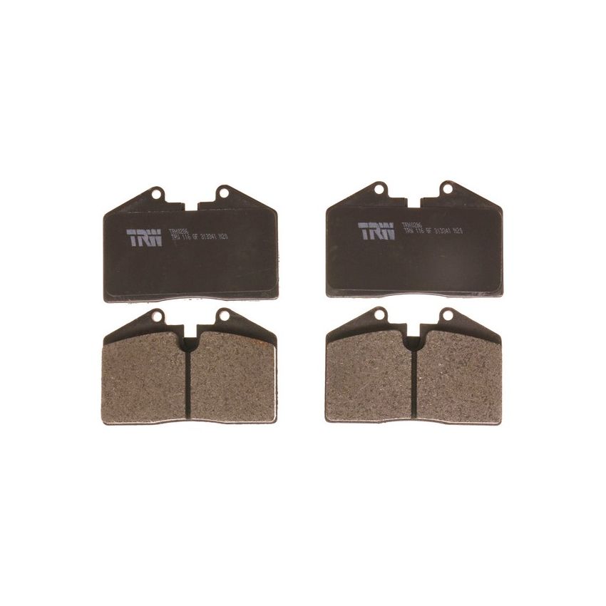 TRW PARTS TRH0286 TRW PREMIUM BRAKING - METALLIC BRAKE PAD SET - TRH0286