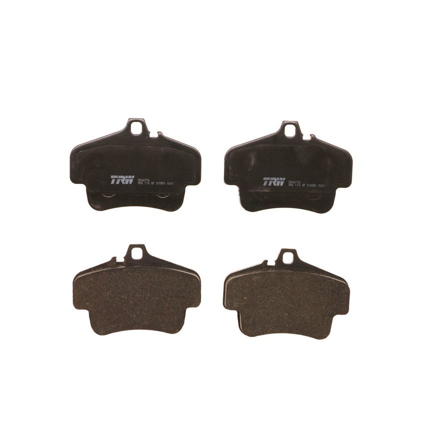 TRW PARTS TRH0776 TRW PREMIUM BRAKING - METALLIC BRAKE PAD SET - TRH0776