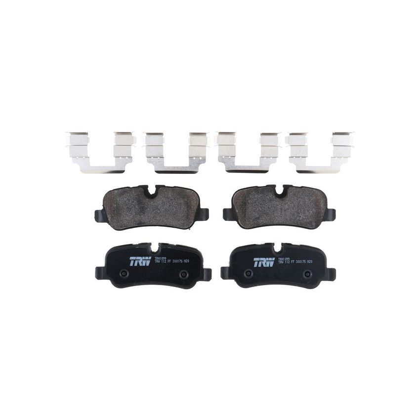 TRW PARTS TRH1099 TRW PREMIUM BRAKING - METALLIC BRAKE PAD SET - TRH1099