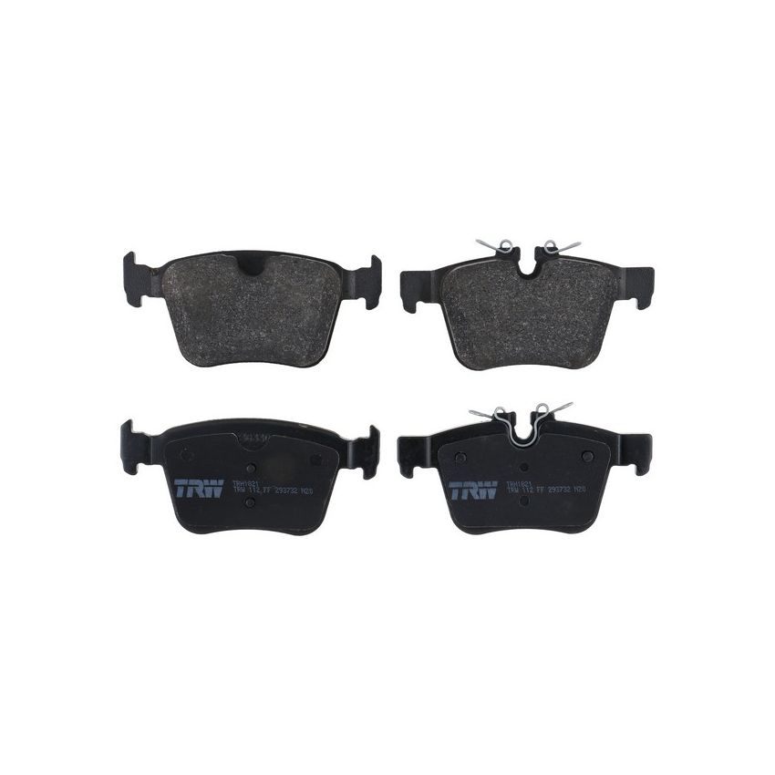 TRW PARTS TRH1821 TRW PREMIUM BRAKING - METALLIC BRAKE PAD SET - TRH1821