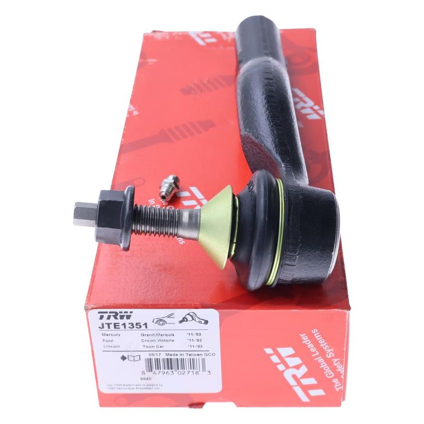 TRW PARTS JTE1351 TRW PREMIUM CHASSIS -  STEERING TIE ROD END - JTE1351