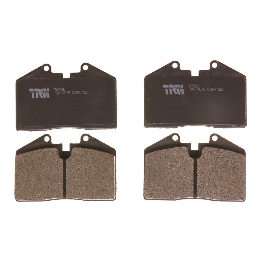 TRW PARTS TRH0286 TRW PREMIUM BRAKING - METALLIC BRAKE PAD SET - TRH0286