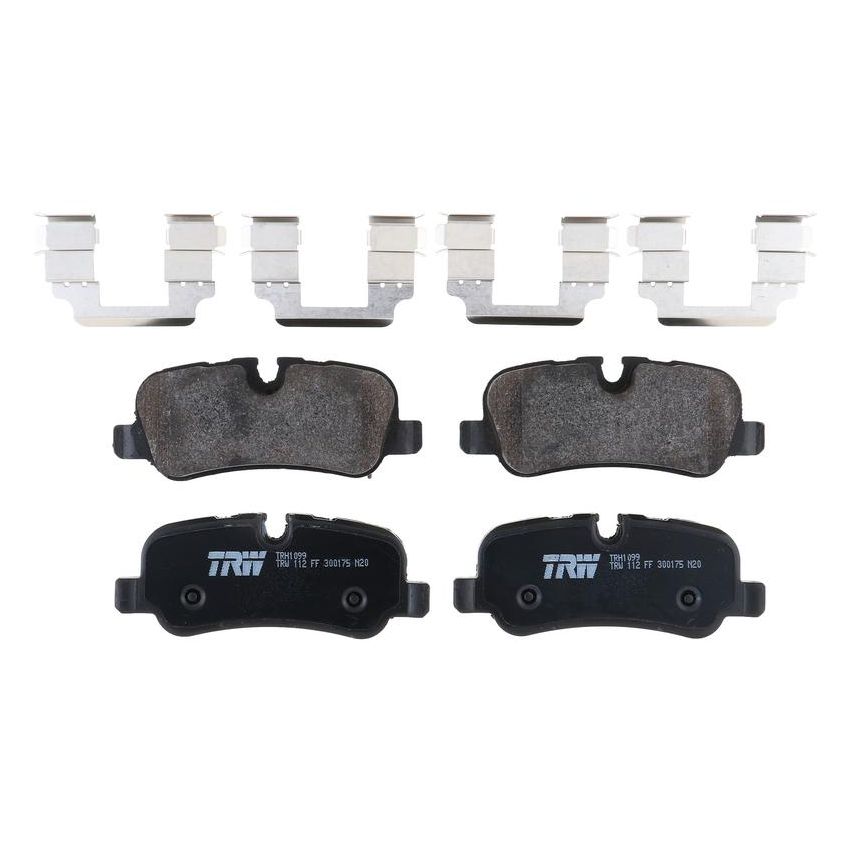 TRW PARTS TRH1099 TRW PREMIUM BRAKING - METALLIC BRAKE PAD SET - TRH1099