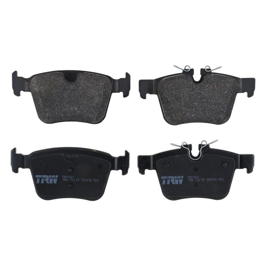 TRW PARTS TRH1821 TRW PREMIUM BRAKING - METALLIC BRAKE PAD SET - TRH1821