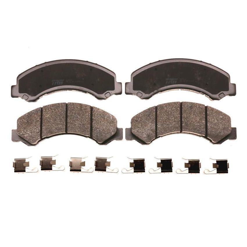 TRW PARTS TRM0826 TRW PREMIUM BRAKING - METALLIC BRAKE PAD SET - TRM0826