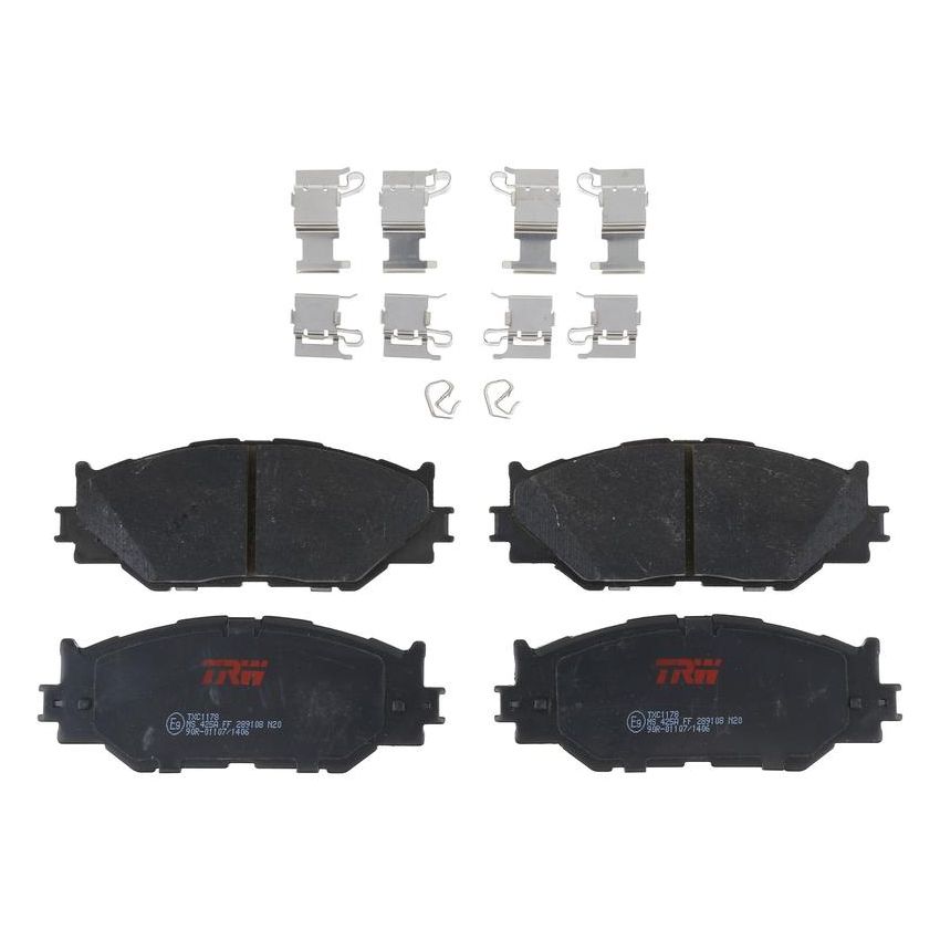 TRW PARTS TXC1178 TRW PREMIUM BRAKING - CERAMIC BRAKE PAD SET - TXC1178