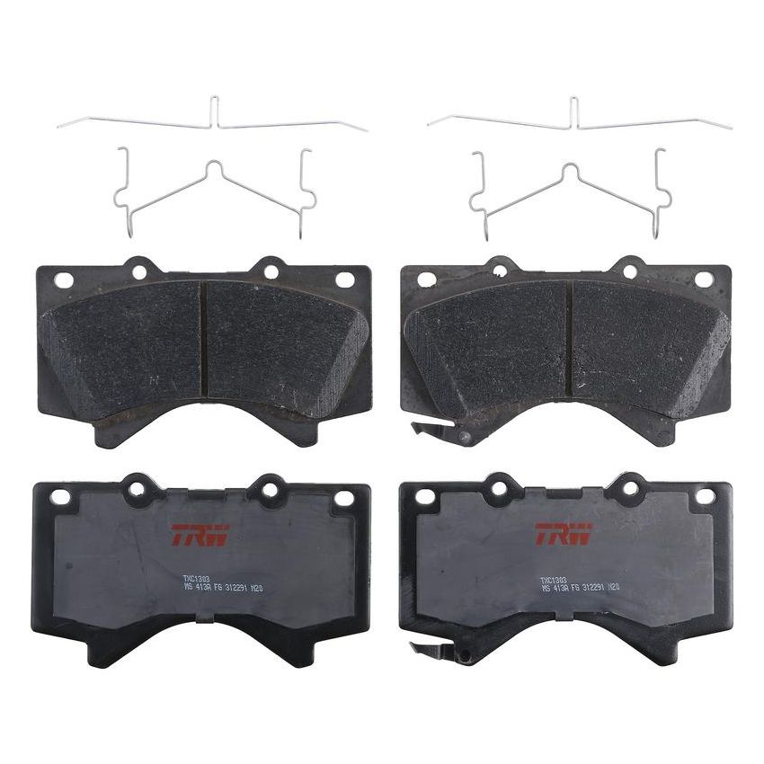 TRW PARTS TXC1303 TRW PREMIUM BRAKING - CERAMIC BRAKE PAD SET - TXC1303