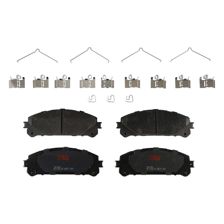 TRW PARTS TXC1324 TRW PREMIUM BRAKING - CERAMIC BRAKE PAD SET - TXC1324