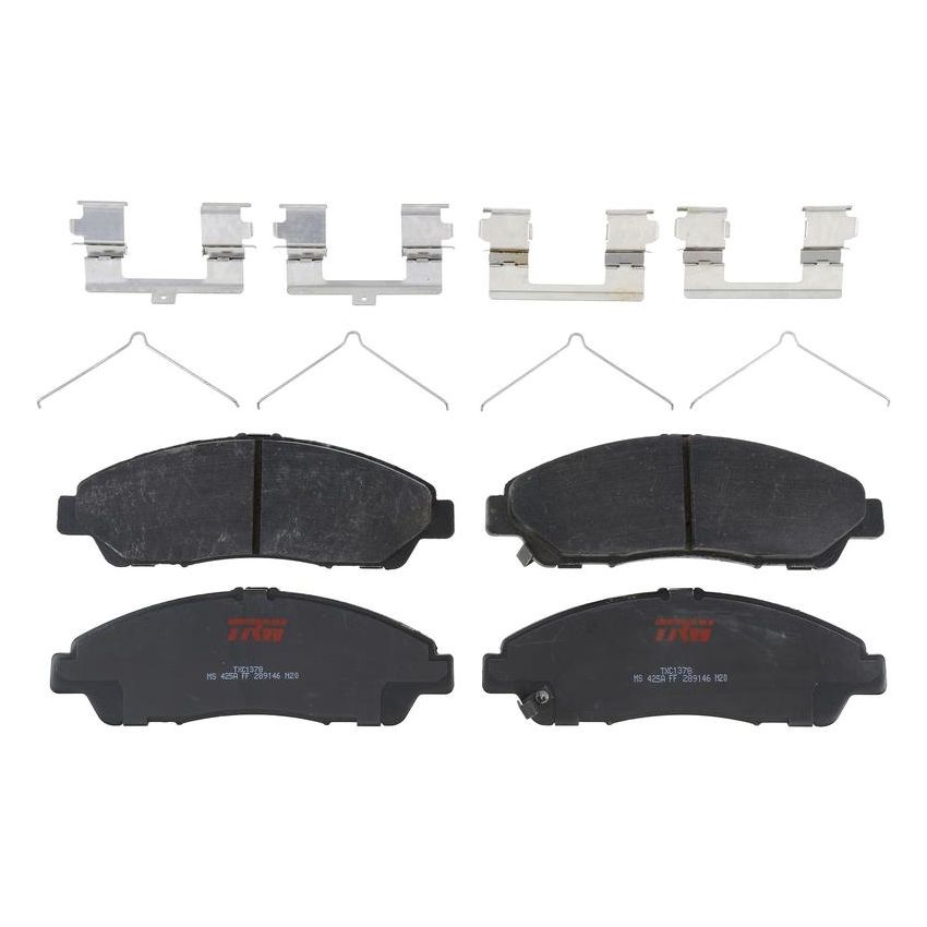 TRW PARTS TXC1378 TRW PREMIUM BRAKING - CERAMIC BRAKE PAD SET - TXC1378