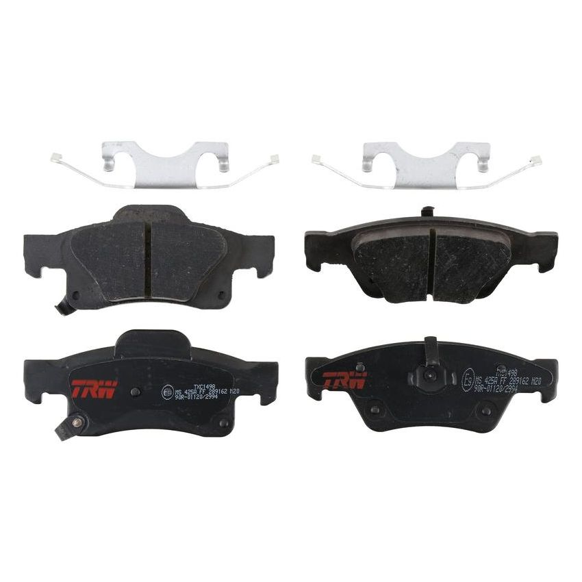 TRW PARTS TXC1498 TRW PREMIUM BRAKING - CERAMIC BRAKE PAD SET - TXC1498
