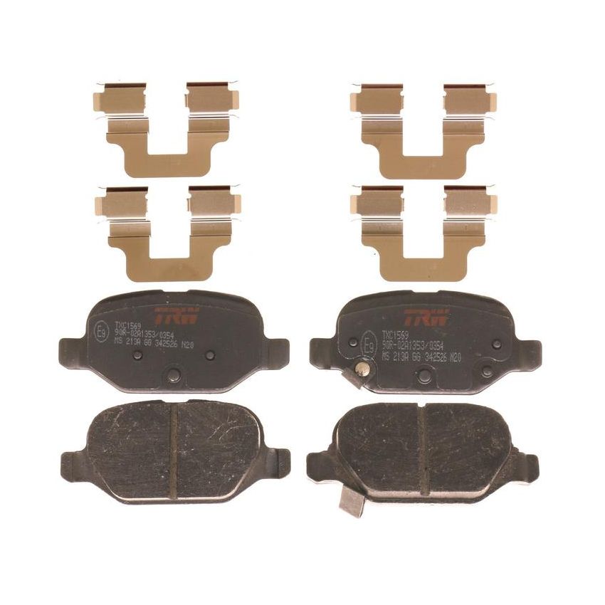 TRW PARTS TXC1569 TRW BRAKE PAD KIT -BRAKE PAD -TXC1569